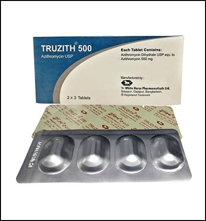 Tablet Truzith 500mg (12pcs)